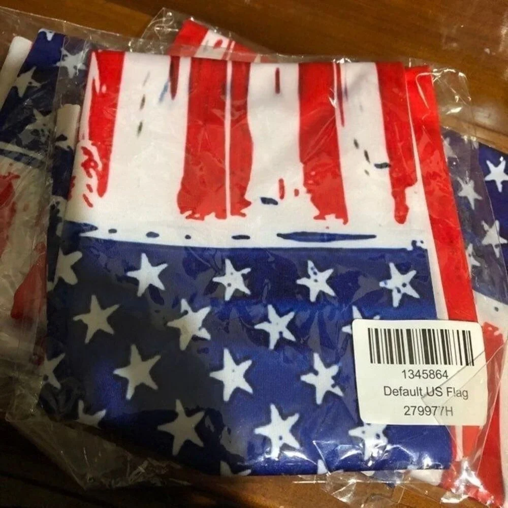 American flag Face gaiter scarf face mask USA patriot